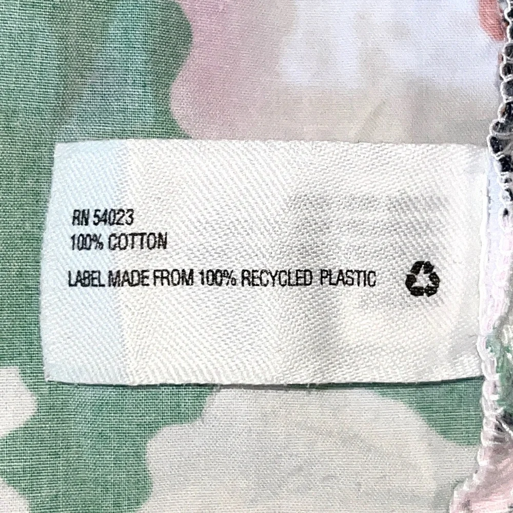 DVF+Baby Gap collab wrap dress, 100% cotton, white with green/black/orange/pink - Picture 10 of 10